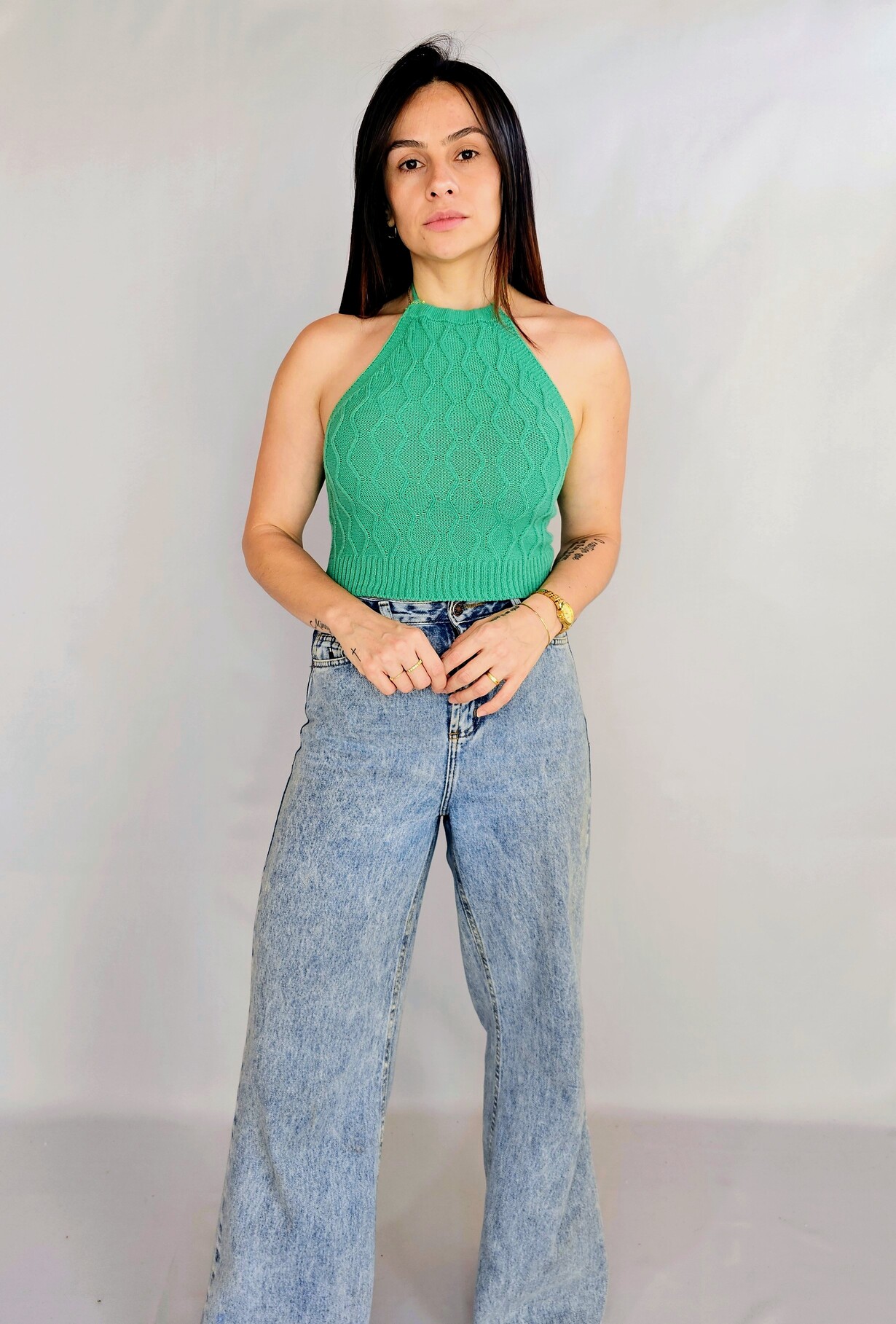 Cropped Frente Única